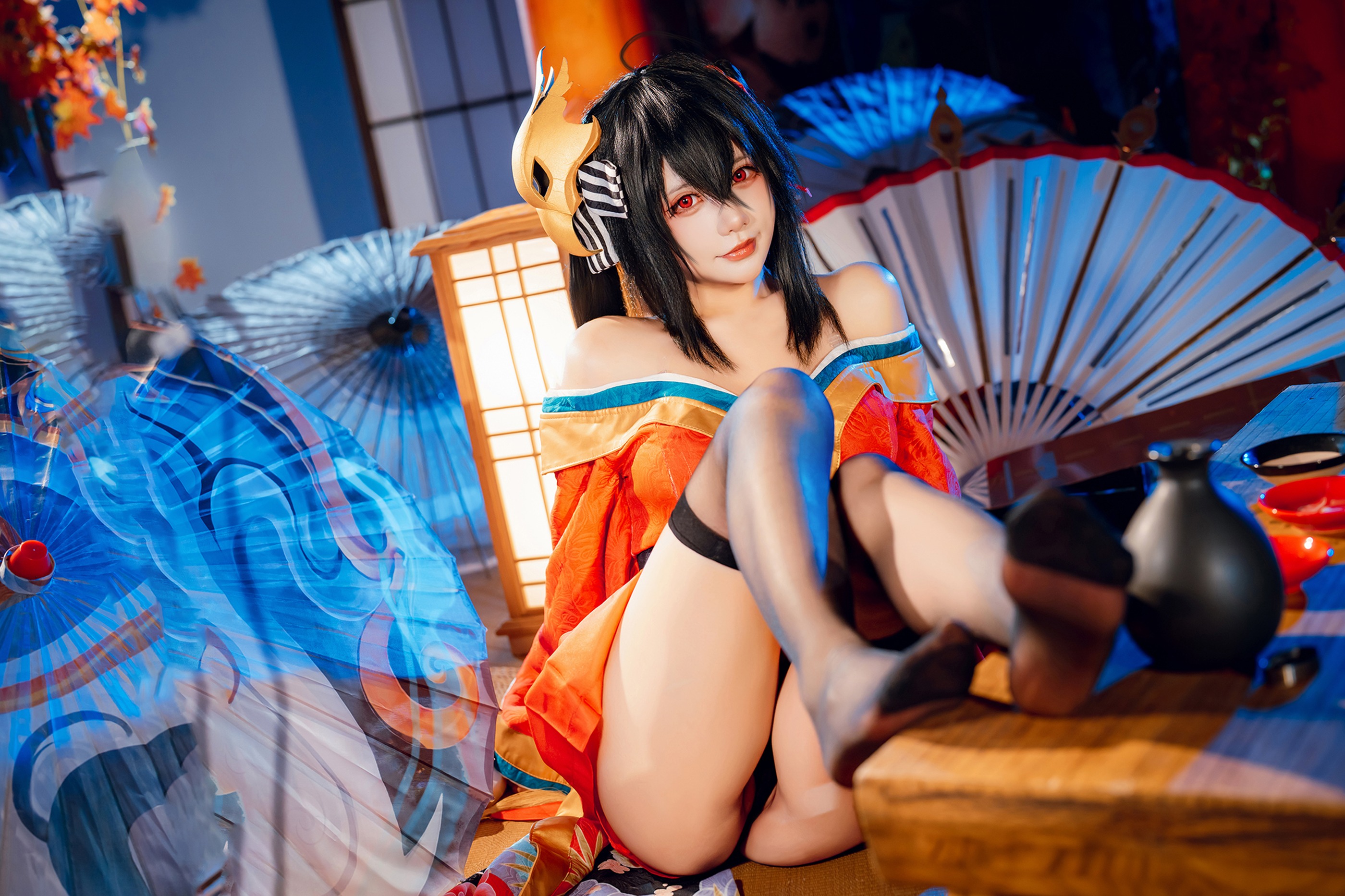 图片[1]-是一只熊仔吗 – NO.046 大凤和服 [50P]-XikXak